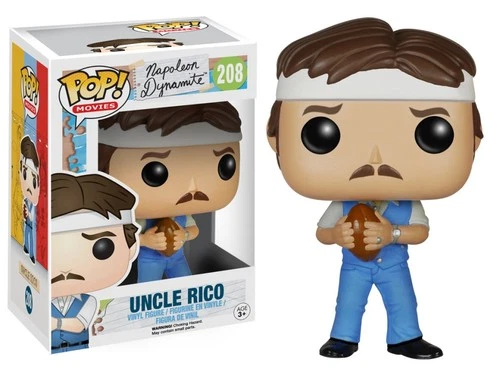 Funko POP! Movies Napoleon Dynamite Uncle Rico #208 Vinyl Figure