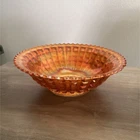 Vintage carnival glass bowl