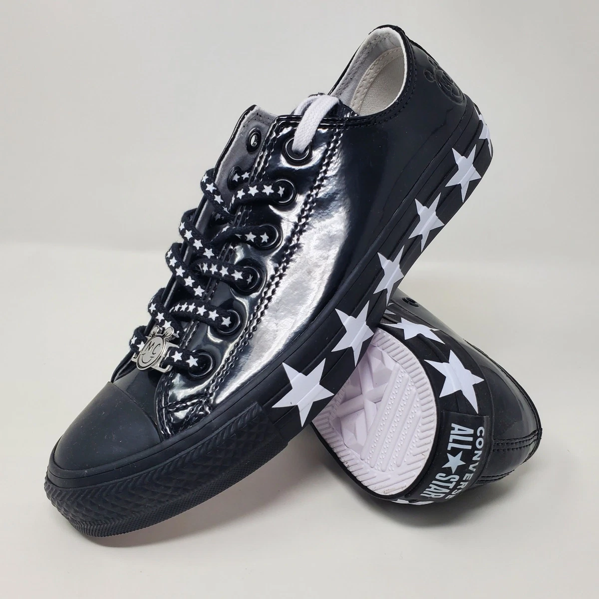 Miley Cyrus x Converse Chuck Taylor All Star Patent Low Stars W