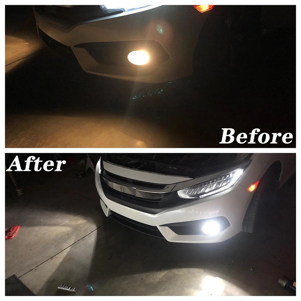 2 pack 881 LED Fog Light Driving Bulbs 862 886 889 894 896 898 Xenon White Lamp - Image 2 of 4