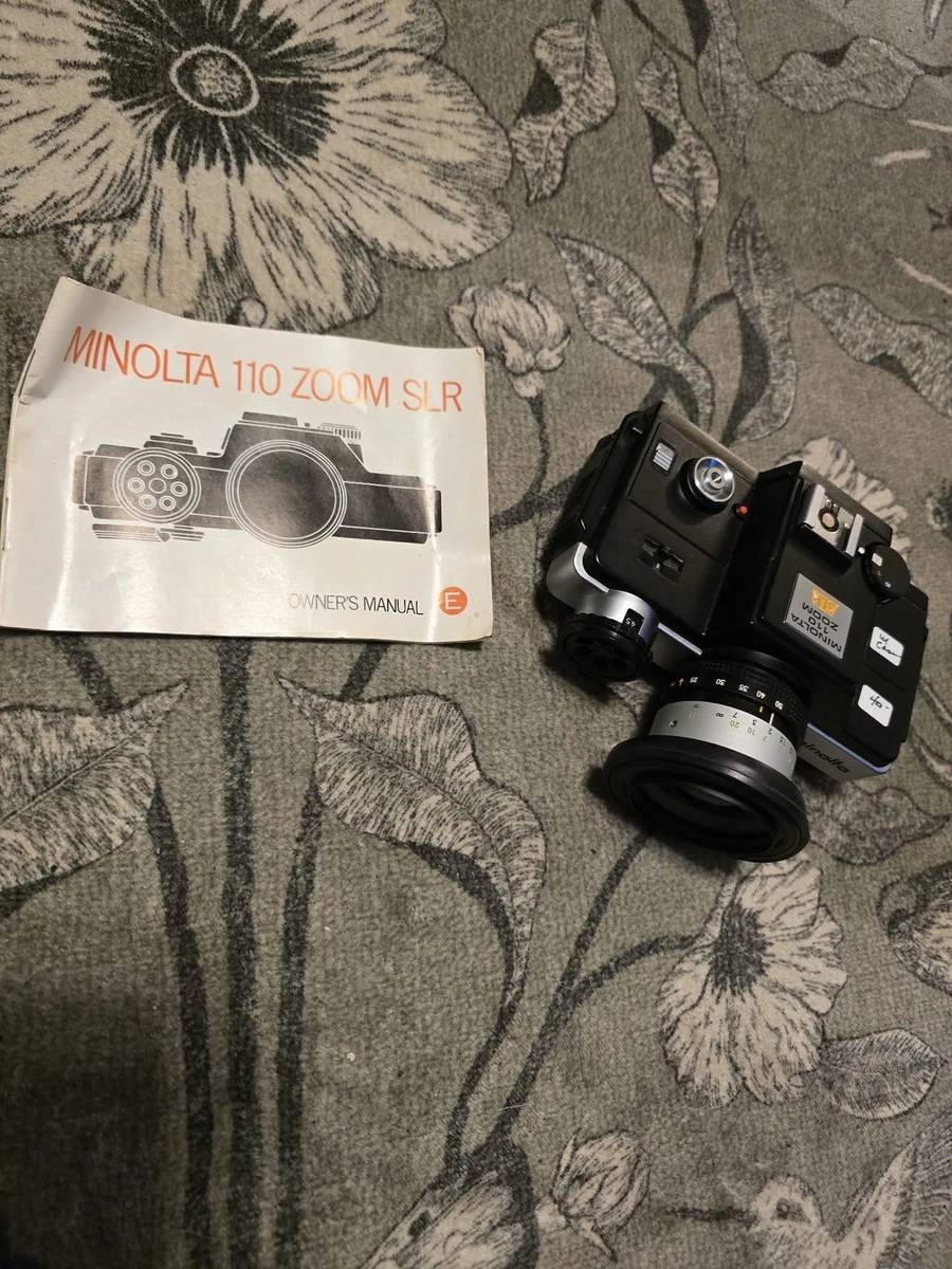 Minolta 110 Zoom SLR Film Cameras for sale - eBay