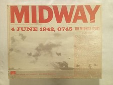 GAME - Vintage Role Playing Game Midway 1964 Naval Air Battle Game VTG Roleplay