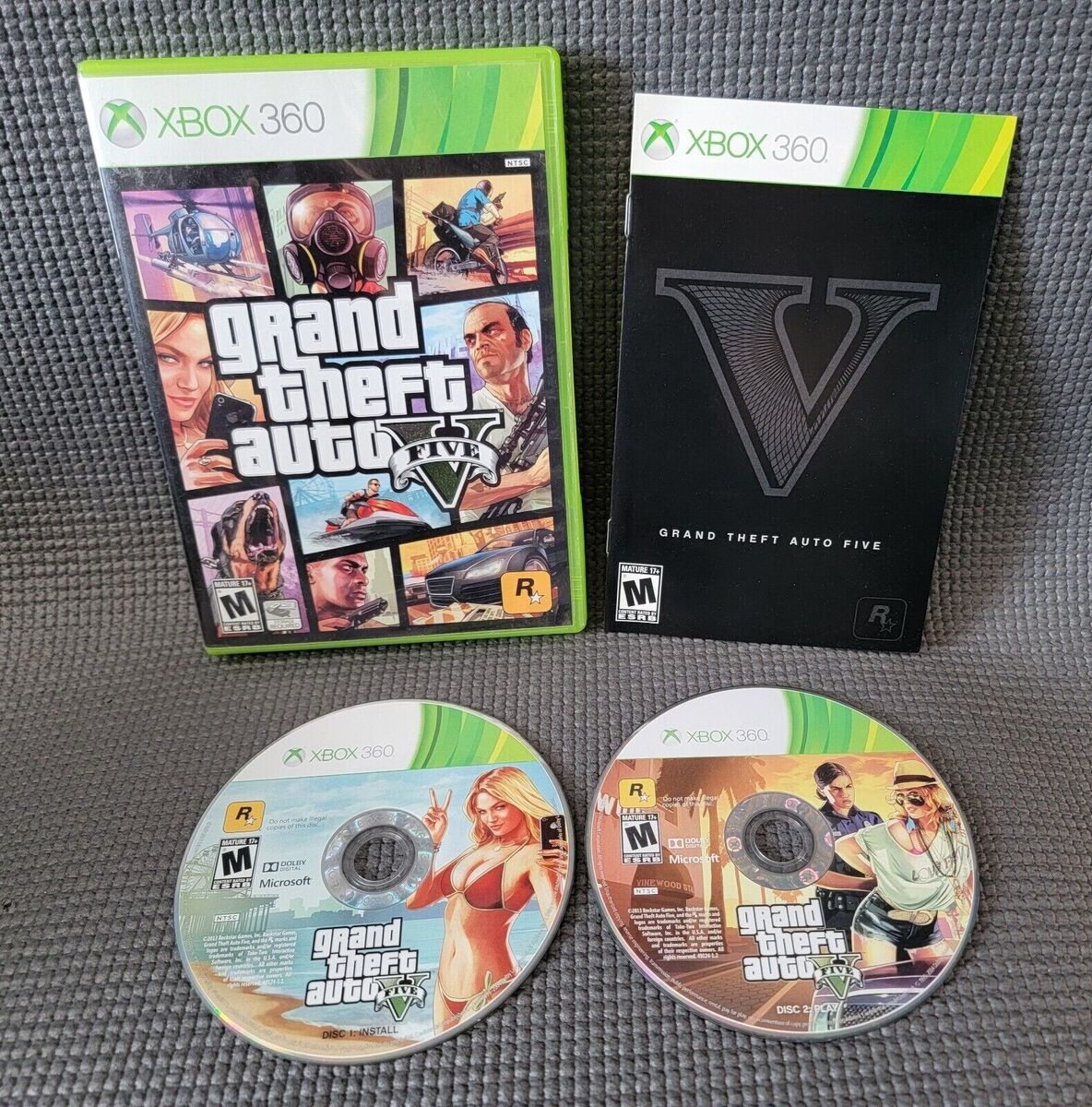 Grand Theft Auto III Microsoft Xbox Video Game w/Manual Rockstar Games