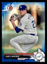 2017 Bowman Draft Blue #BD169 James Marinan Rookie #/150 (ref 32704)