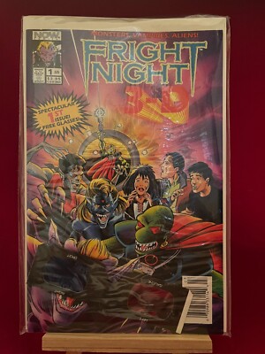 FRIGHT NIGHT #1  MONSTERS, VAMPIRES, ALIENS. WITH ''3D'' GLASSES   ''RARE  MINT/NM