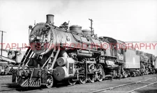 Atlantic Coast Line ACL 823 2-8-2 Rocky Mount NC 9-1948  NEW 5X8 PHOTO