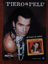 Piero Pelù - Né buoni né cattivi - CARTONATO PUBBLICITARIO PROMO DISPLAY 68 X 48