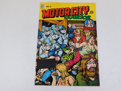 Motor City Comics #1 Underground Comic - R Crumb Vintage Unread 1st Print Comix