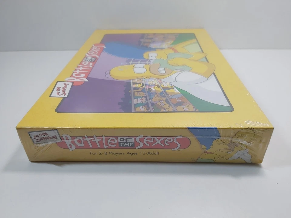 The Simpsons Battle Of The Sexes Board Game New Sealed  - Image 4 of 4
