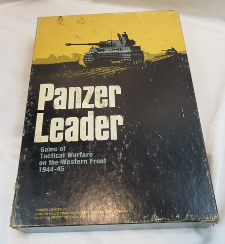 Vintage. AVALON Hill Panzer Leader Ein Spiel taktischer Kriegsführung an der Westfront