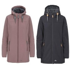 Trespass Womens Soft Shell Jacket Kristen Coat Work Walking Anti Pill