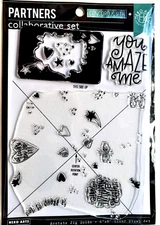 Props Turnabout You Amaze Me Collaborative Clear Stamp Set by Hero Arts PR100