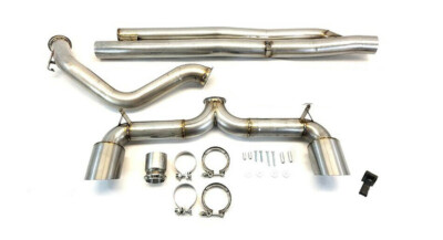 ETS Extreme Exhaust System w/ Valve Sim's (No Mufflers) For 2016+ Focus RS