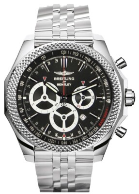 Breitling Bentley Barnato Black Racing Dial Chronograph Watch A2536624/BB09