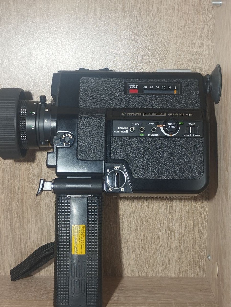 Canon Canosound 514 XL-S Super 8 8mm Movie Film Camera Japan