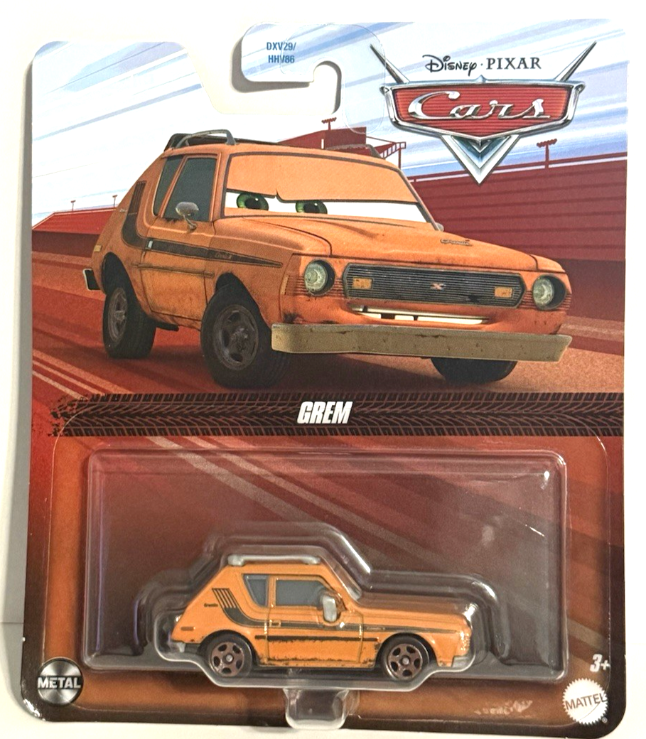 Disney Pixar Cars 2 GREM ~ Metal Series ~ AMC Gremlin ~ NIP | eBay