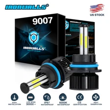 6-SIDE 9007 LED Headlight Bulbs Kit Hi/Lo for Ford F-150 1992-2003 F-250 1992-99