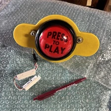 uNTESTED Unkown Press To Play Button/Sensors Assembly  ARCADE GAME Part C87