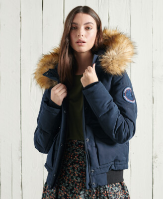 superdry eclipse navy jacket