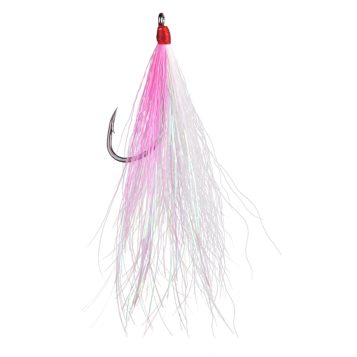Shaddock Fishing Bucktail Teasers Fishing Teaser Lures 10pcs Saltwater Bucktail For Teasers, Plugs - Fishing Cod Buck Tail Slide Teaser Kit (Beige)