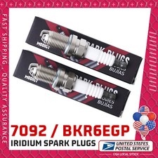 6X Iridium Spark Plug 7092 BKR6EGP for Subaru Outback Suzuki 1.6L 2.5L 1990-2012