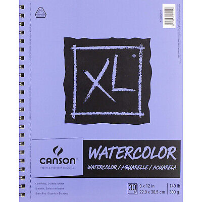 New canson xl watercolor paper 9x12 30 pages