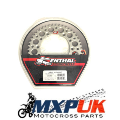 TS200 1989 HINTERKETTENRAD 44T ULTRALEICHT MXPUK 1989 TS 200 RENTHAL (928)