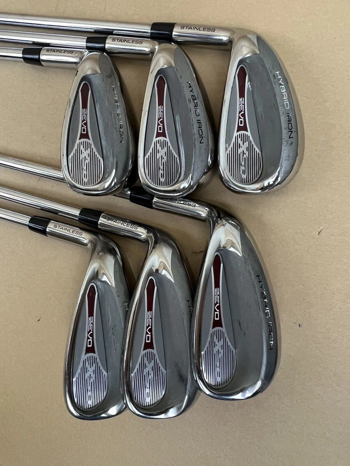 Zevo XSD Hybrid iron 5 6 8 9 P & S golf club Left Handed - Image 4 of 4