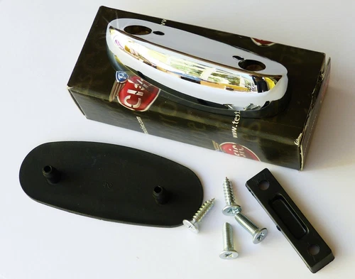 Tex Chrome Metal Mirror Plinth for MGB, Midget,Classic Mini, Triumph TR, M99987