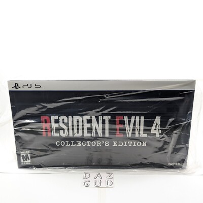 Resident Evil 4 Remake Collector's Edition Sony Playstation PS5 RE4 NEW SEALED