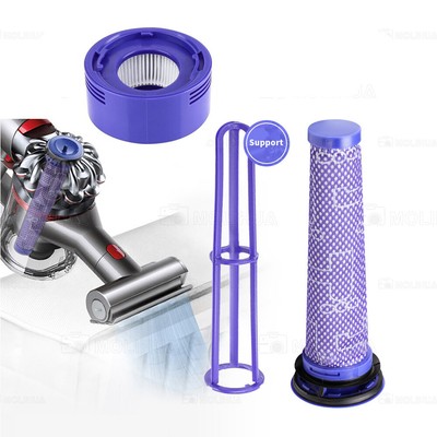 1/2Stk Filter Set für Dyson V7 V8 Kabelloser Staubsauger Zubehör V8 Absolute Pro