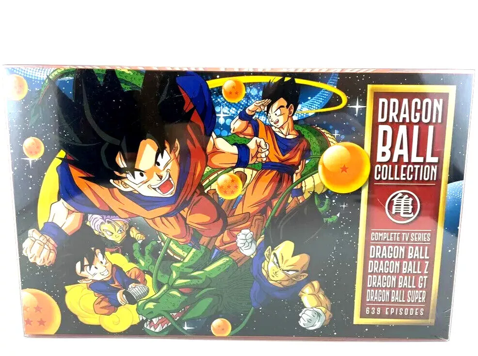 Dragonball Z (Ep 1- 291End) & Dragonball GT (Ep 1-64End) DVD with English  Dubbed