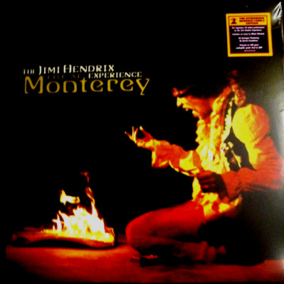 NEW MINT-THE JIMI HENDRIX EXPERIENCE-LIVE AT MONTEREY LP-180g-w/HYPE 2014-LEGACY