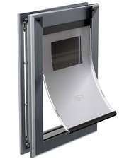 MAVRICFLEX Heavy Duty Dog Door with Double Sliding Lock Panel For Large Dogs