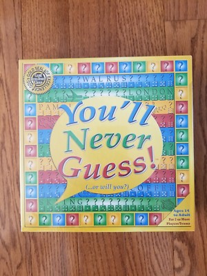You'll Never Guess! Board Game UK