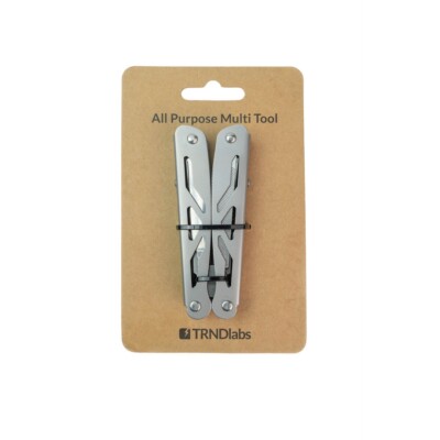 All Purpose Multi Tool Compact 10 Tools Stainless Steel TRNDlabs