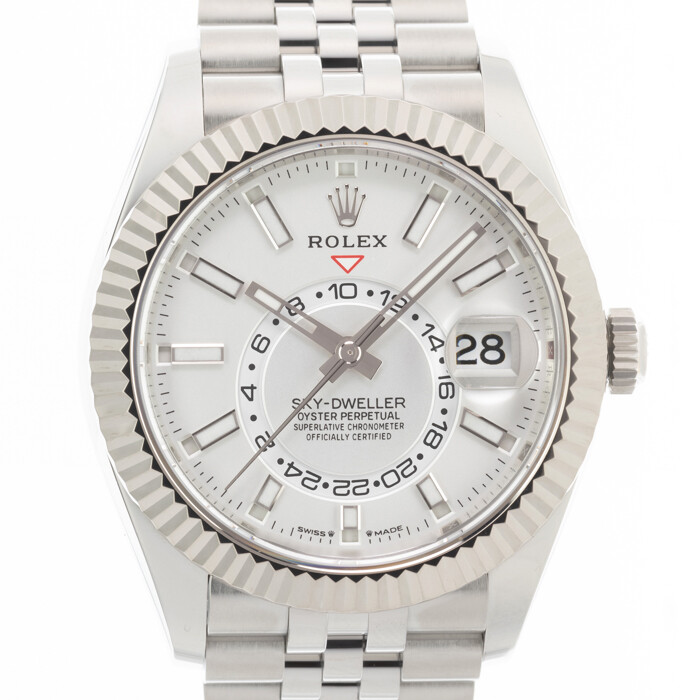ROLEX Sky Dweller 336934 White Warranty 2023 Box/Paper | eBay