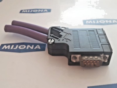 Siemens 6ES7 972-0B A40-0XA0 Profibus Communication Cable Connector