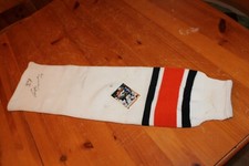 Craig Berube Philadelphia Flyers Autographed Game Worn Sock stocking FLYERS💥💥