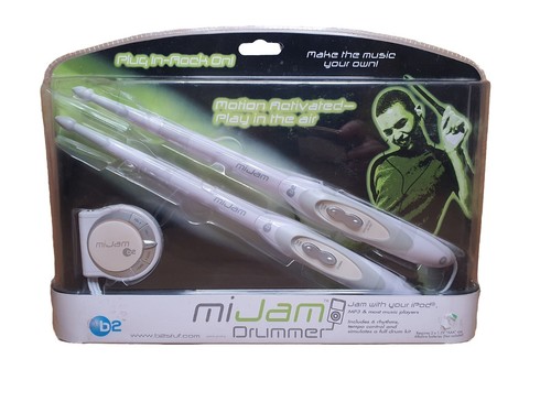 MIJAM B2 AIR Drumsticks Motion Activated Drumsticks iPod iPhone MP3 EUR 12,61 - FR