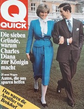Zeitschrift QUICK 3/1981 PRINZESSIN Diana
