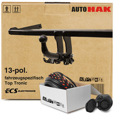 Für Mazda 2 07- DE_ / DH_ Auto Hak Anhängerkupplung abnehmbar & 13poliger E-Satz