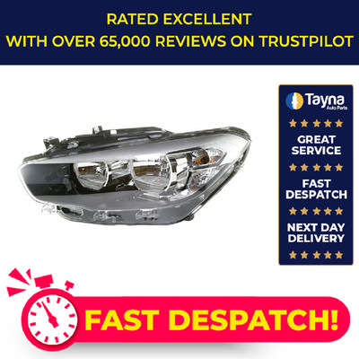 Headlight Headlamp fits BMW 120D F20, F21 2.0D Left 2015 on N/S Passenger Side