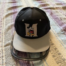 Vintage 90s Walt Disney Mickey Mouse Hat Baseball SnapBack Cap OSFA