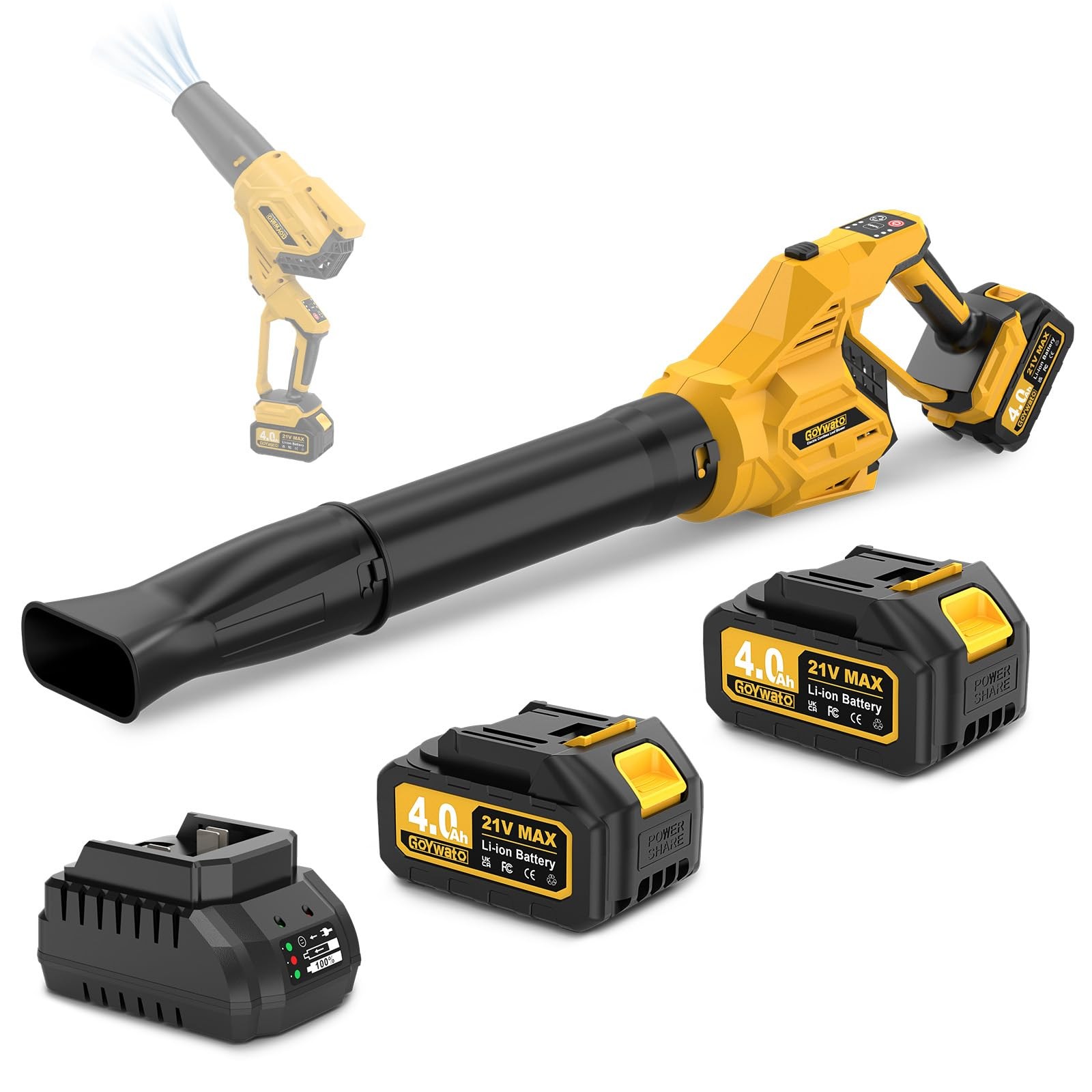 700cfm - Lightweight Handhold Brushless Battery Powered ...