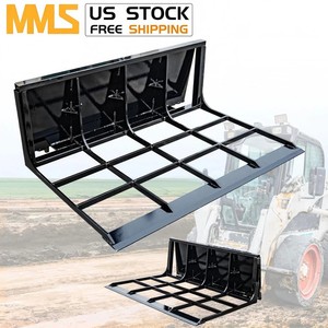 BID for 40" Universal Skid Steer Land Leveler Grader Attachment