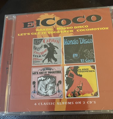 El Coco Brasilien/Mondo Disco/Let's Get It Together/Cocomotion 2 CD - Neu/Versiegelt
