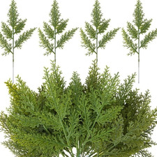 50 Stück Künstliche Tannenzweige 30Cm, Künstliche Kiefernzweige Kiefernblätter K