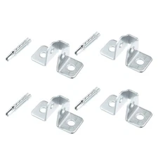 X AUTOHAUX 4 Set Door Check Bracket and Pin for Jeep Cherokee 1984-2001