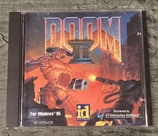 Doom II CD-Rom Windows 95 GT Interactive Software ID First Person Shooter 1994